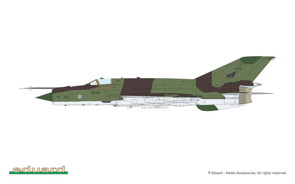 Eduard 1/72 MiG-21bis ProfiPACK Plastic Model Kit - Battle Born Hobby