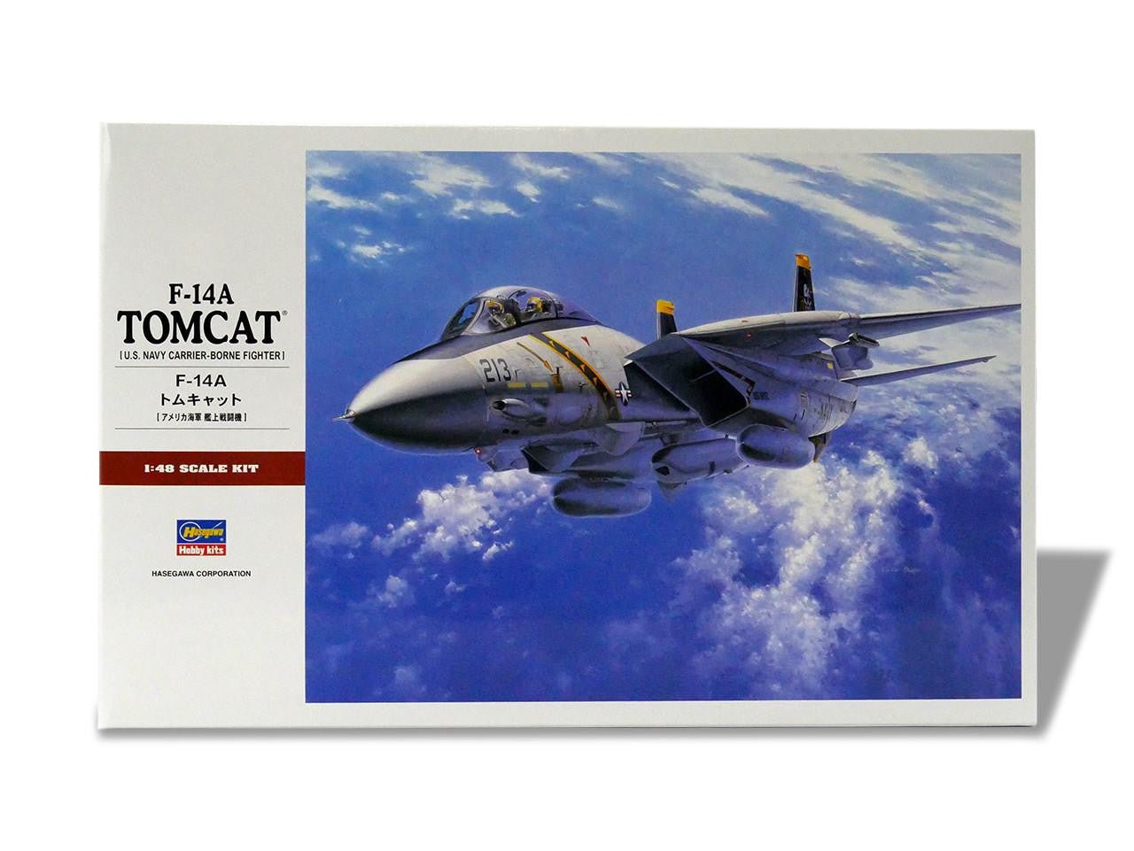 Hasegawa 1/48 F-14A Tomcat Plastic Model Kit - Battle Born Hobby