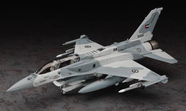 Hasegawa 1/48 F-16F (Block 60) Fighting Falcon Plastic Model Kit - Battle Born Hobby