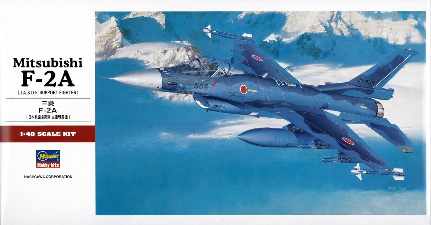 Hasegawa 1:48 Mitsubishi F-2A JASDF Fighter Aircraft - Battle Born Hobby