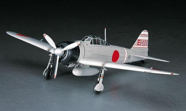 Hasegawa 1/48 Zero Fighter Type 21 Plastic Model Kit - Battle Born Hobby