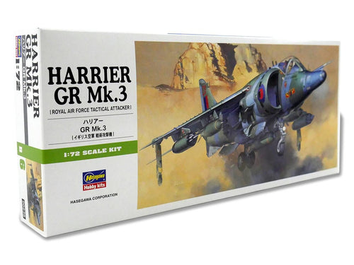 Hasegawa 1/72 Harrier GR. Mk. 3 Plastic Model Kit - Battle Born Hobby