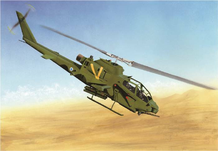 1/72 Hobby Boss AH-1S Cobra Attack Helicopter Plastic Model Kit