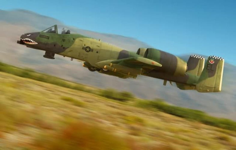Hobby Boss 1/48 A-10A Thunderbolt II Plastic Model Kit - Battle Born Hobby