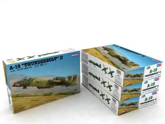 Hobby Boss 1/48 A-10A Thunderbolt II Plastic Model Kit - Battle Born Hobby