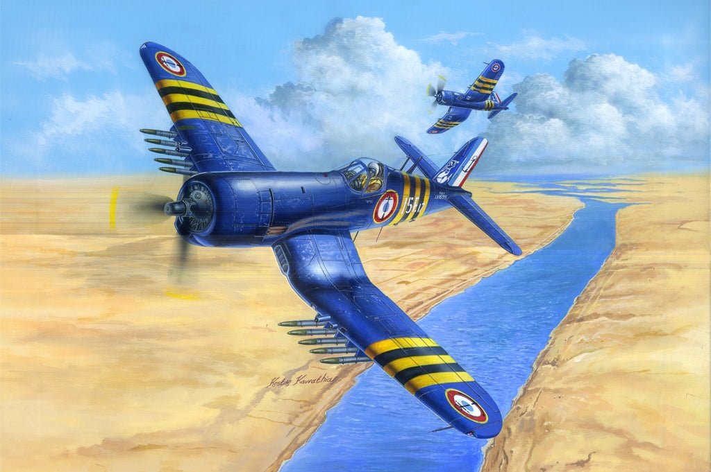 Hobby Boss 1/48 F4U-7 Corsair French Navy – 80392 - Battle Born Hobby