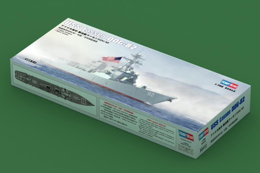 Hobby Boss 1/700 USS Lassen DDG-82 Plastic Model Kit - Battle Born Hobby