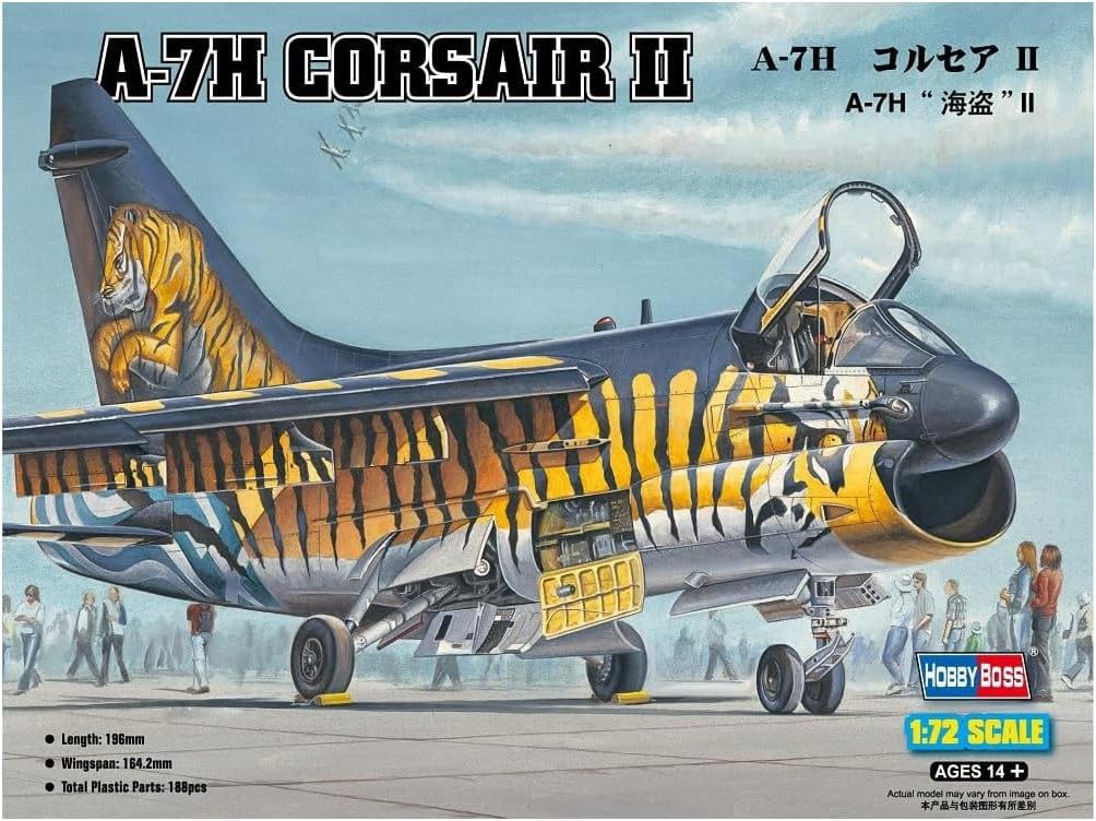 Hobby Boss 1/72 A-7H Corsair II Plastic Model Kit - Battle Born Hobby