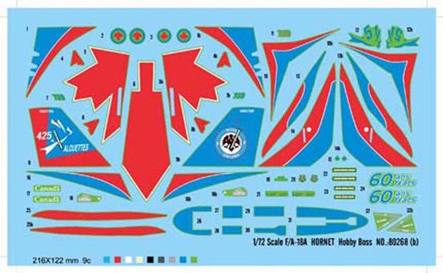 Hobby Boss 1/72 F/A-18A Hornet Plastic Model Kit - Battle Born Hobby
