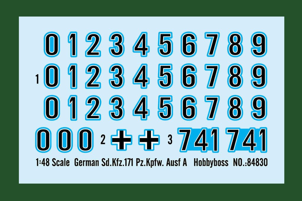 Hobby Boss German Sd.Kfz.171 Pz.Kpfw.Ausf A 1/48 Scale - Battle Born Hobby