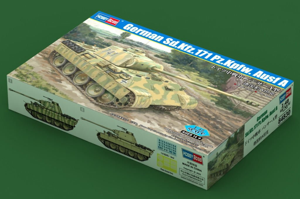 Hobby Boss German Sd.Kfz.171 Pz.Kpfw.Ausf A 1/48 Scale - Battle Born Hobby