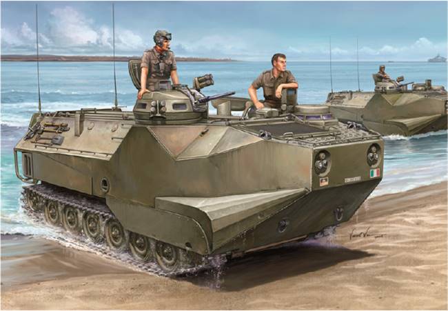 HobbyBoss 1/35 LVTP-7 Landing Vehicle Tracked-Personnel - Battle Born Hobby
