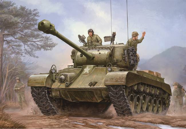HobbyBoss 1/35 M26 Pershing Heavy Tank – 82424 - Battle Born Hobby