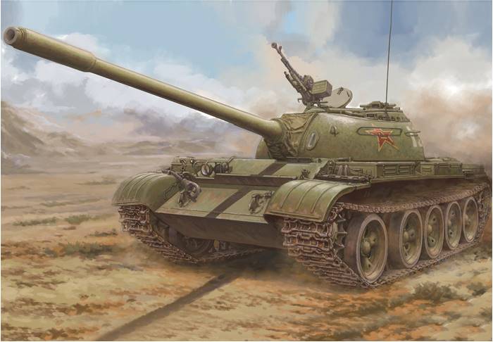 HobbyBoss 1/35 PLA Type 59 Medium Tank – 84548 - Battle Born Hobby