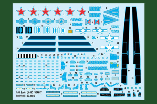 HobbyBoss 1/48 F/A-18C "Hornet" VFC-12 – 85810 - Battle Born Hobby