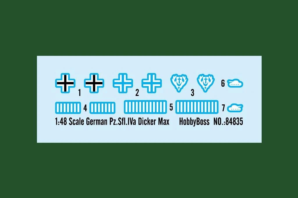 HobbyBoss 1/48 German Pz.Sfl. IVa Dicker Max 84835 - Battle Born Hobby