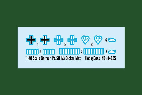 HobbyBoss 1/48 German Pz.Sfl. IVa Dicker Max 84835 - Battle Born Hobby
