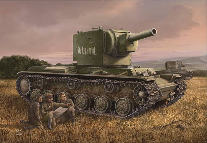 HobbyBoss 1/48 Russian KV-2 Tank 84816 - Battle Born Hobby