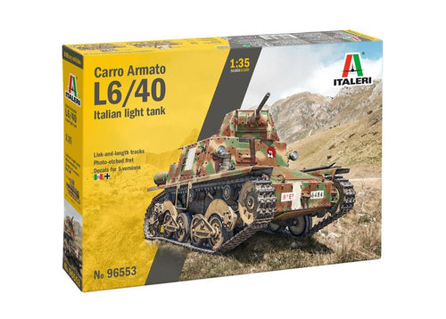 Italeri 1/35 Carro Armato L6/40 – 6553 - Battle Born Hobby