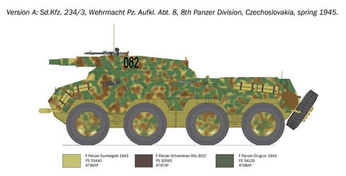 Italeri 1/35 Sd.Kfz. 234/3 – 6756 - Battle Born Hobby