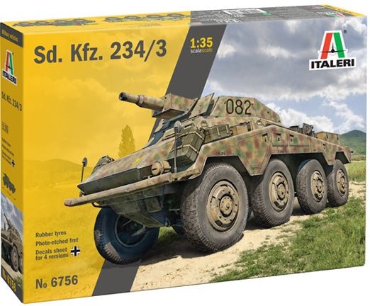 Italeri 1/35 Sd.Kfz. 234/3 – 6756 - Battle Born Hobby