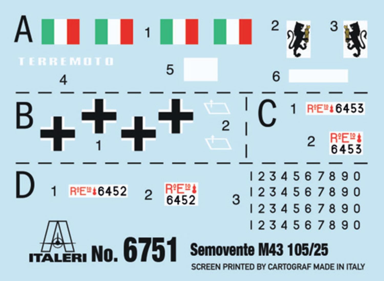 Italeri 1/35 Semovente M43 Bassotto – ALL-NEW TOOLING – 6751 - Battle Born Hobby