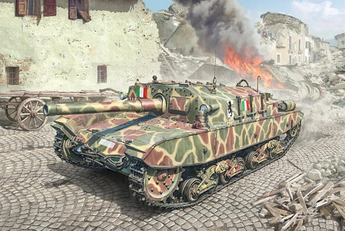 Italeri 1/35 Semovente M43 Bassotto – ALL-NEW TOOLING – 6751 - Battle Born Hobby