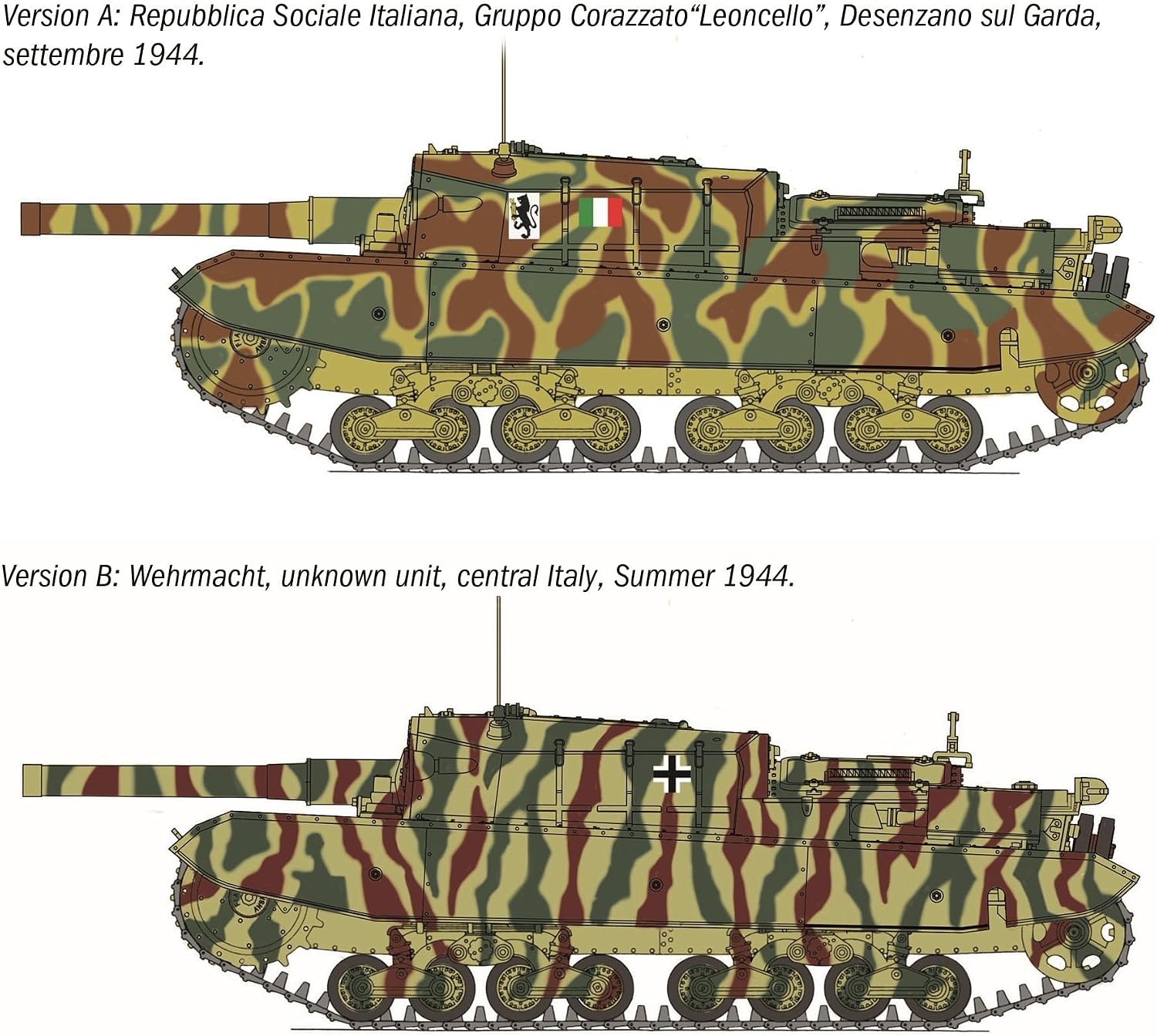 Italeri 1/35 Semovente M43 Bassotto – ALL-NEW TOOLING – 6751 - Battle Born Hobby
