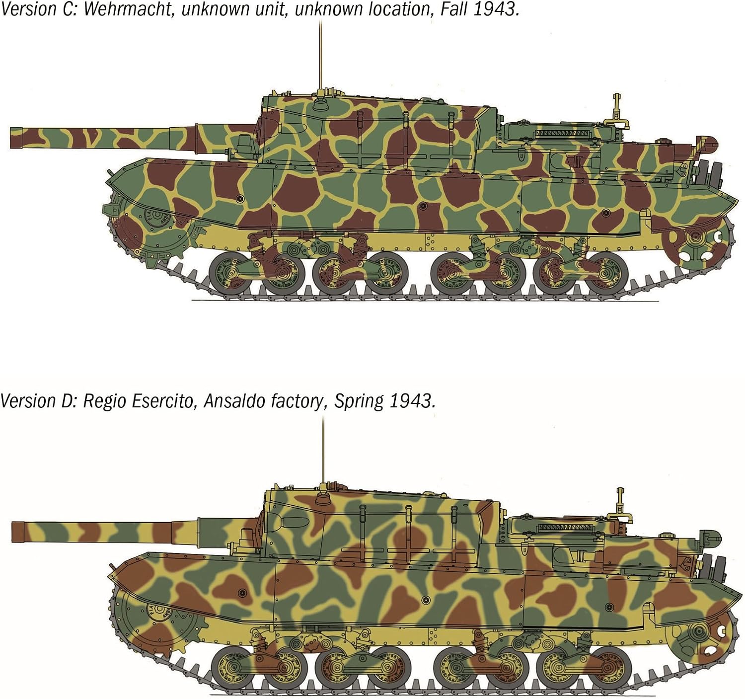 Italeri 1/35 Semovente M43 Bassotto – ALL-NEW TOOLING – 6751 - Battle Born Hobby
