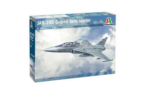 Italeri 1/48 JAS 39 Gripen Twin Seater – 2664 - Battle Born Hobby