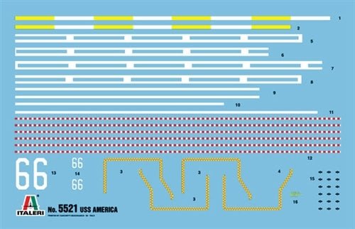 Italeri U.S.S. America CV-66 1/720 scale - Battle Born Hobby