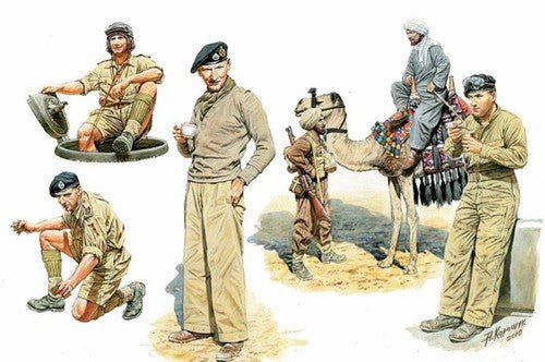 Master Box Commonwealth AFV Crew - Battle Born Hobby