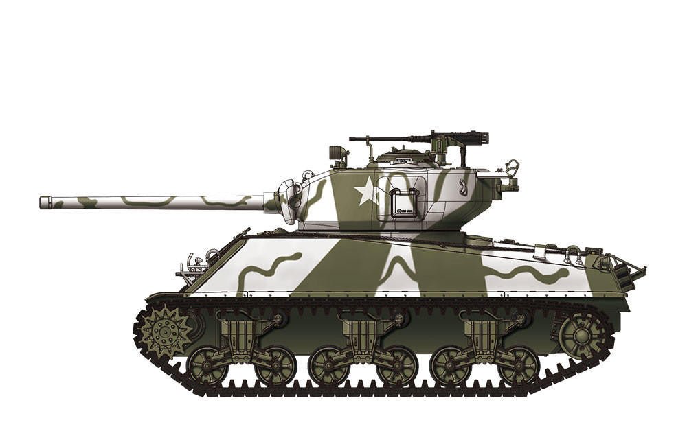 Meng 1:35 M4A3(76)W Sherman U.S. Medium Tank - Battle Born Hobby