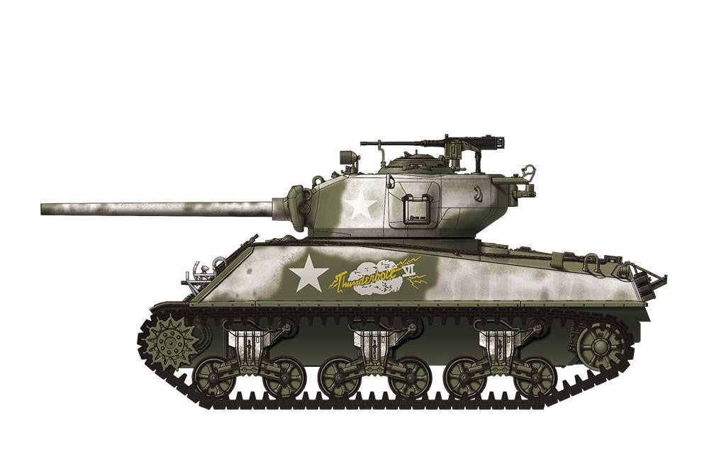 Meng 1:35 M4A3(76)W Sherman U.S. Medium Tank - Battle Born Hobby