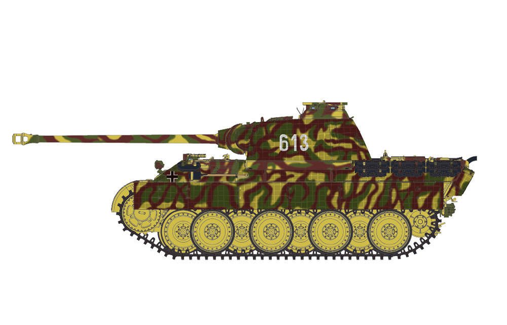 Meng 1:35 Sd.Kfz. 171 Panther Ausf. A Early German Medium Tank - Battle Born Hobby