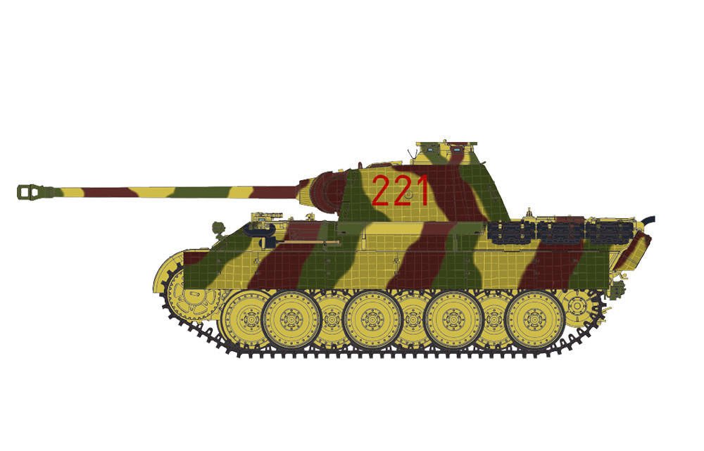 Meng 1:35 Sd.Kfz. 171 Panther Ausf. A Early German Medium Tank - Battle Born Hobby