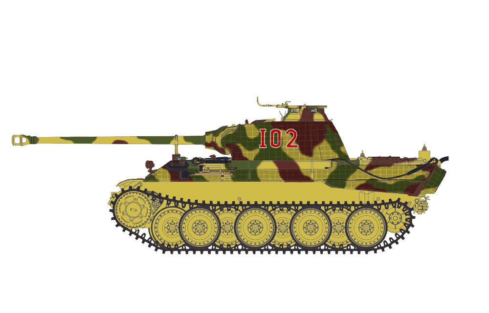 Meng 1:35 Sd.Kfz. 171 Panther Ausf. A Early German Medium Tank - Battle Born Hobby