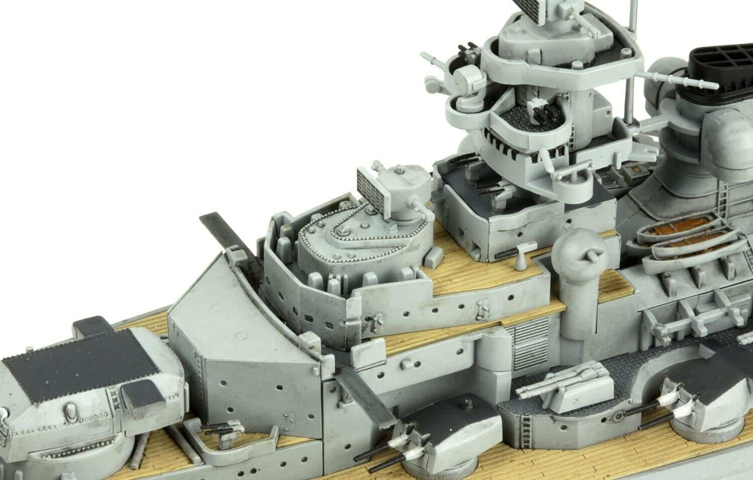 Meng 1:700 German Battleship Bismarck Plastic Model Kit - Battle Born Hobby