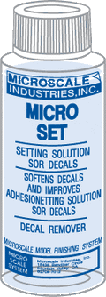 Microscale Industries Micro Set Setting Solution for Decals