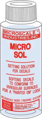 Microscale Industries Micro Sol Setting Solution for Decals - Battle Born Hobby