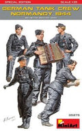 MiniArt 1:35 German Tank Crew Normandy 1944 (5 Figures) Plastic Model Kit - Battle Born Hobby