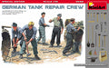 MiniArt 1:35 German Tank Repair Crew (5 Figures) Plastic Model Kit - Battle Born Hobby