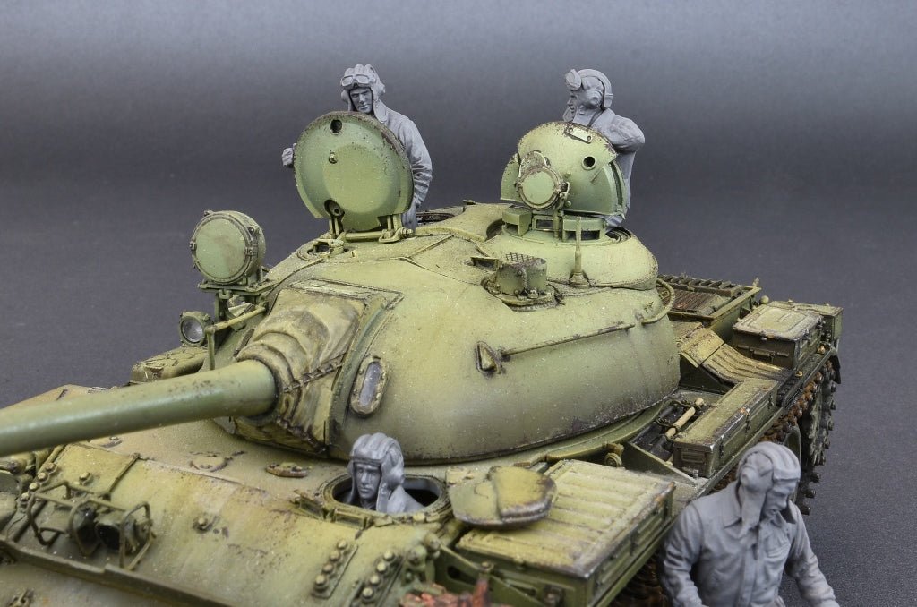 MiniArt 1:35 Soviet Tank Crew 1960–70s Figure Set Plastic Model Kit - Battle Born Hobby