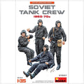 MiniArt 1:35 Soviet Tank Crew 1960–70s Figure Set Plastic Model Kit - Battle Born Hobby