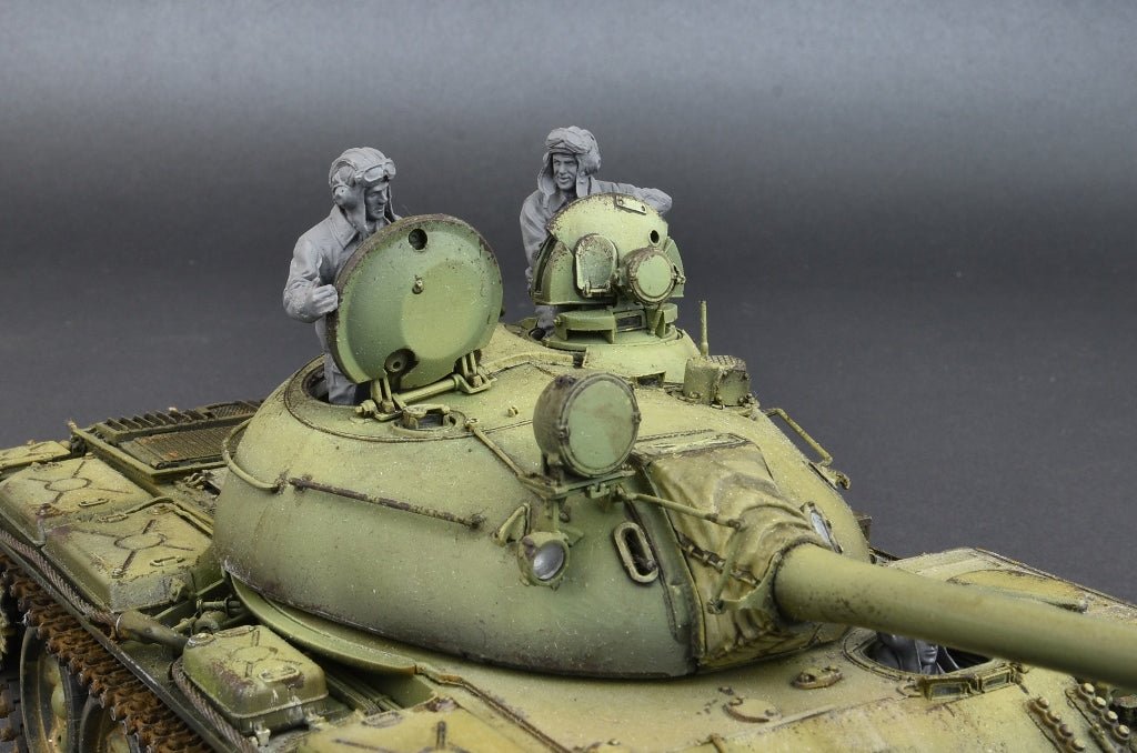 MiniArt 1:35 Soviet Tank Crew 1960–70s Figure Set Plastic Model Kit - Battle Born Hobby