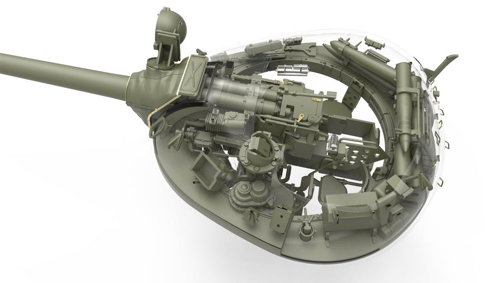 MiniArt 1:35 T-54B Early Production Interior Kit - Battle Born Hobby