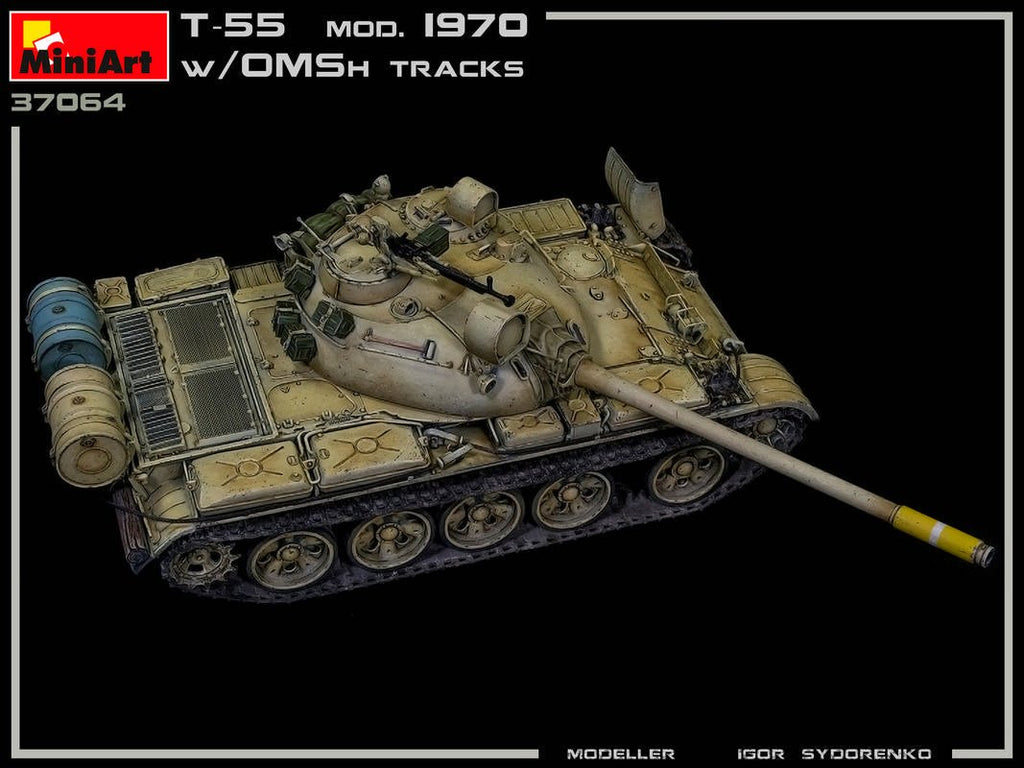 MiniArt 1:35 T-55 Mod. 1970 with OMSH Tracks - Battle Born Hobby