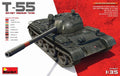MiniArt 1:35 T-55 Soviet Medium Tank Plastic Model Kit - Battle Born Hobby