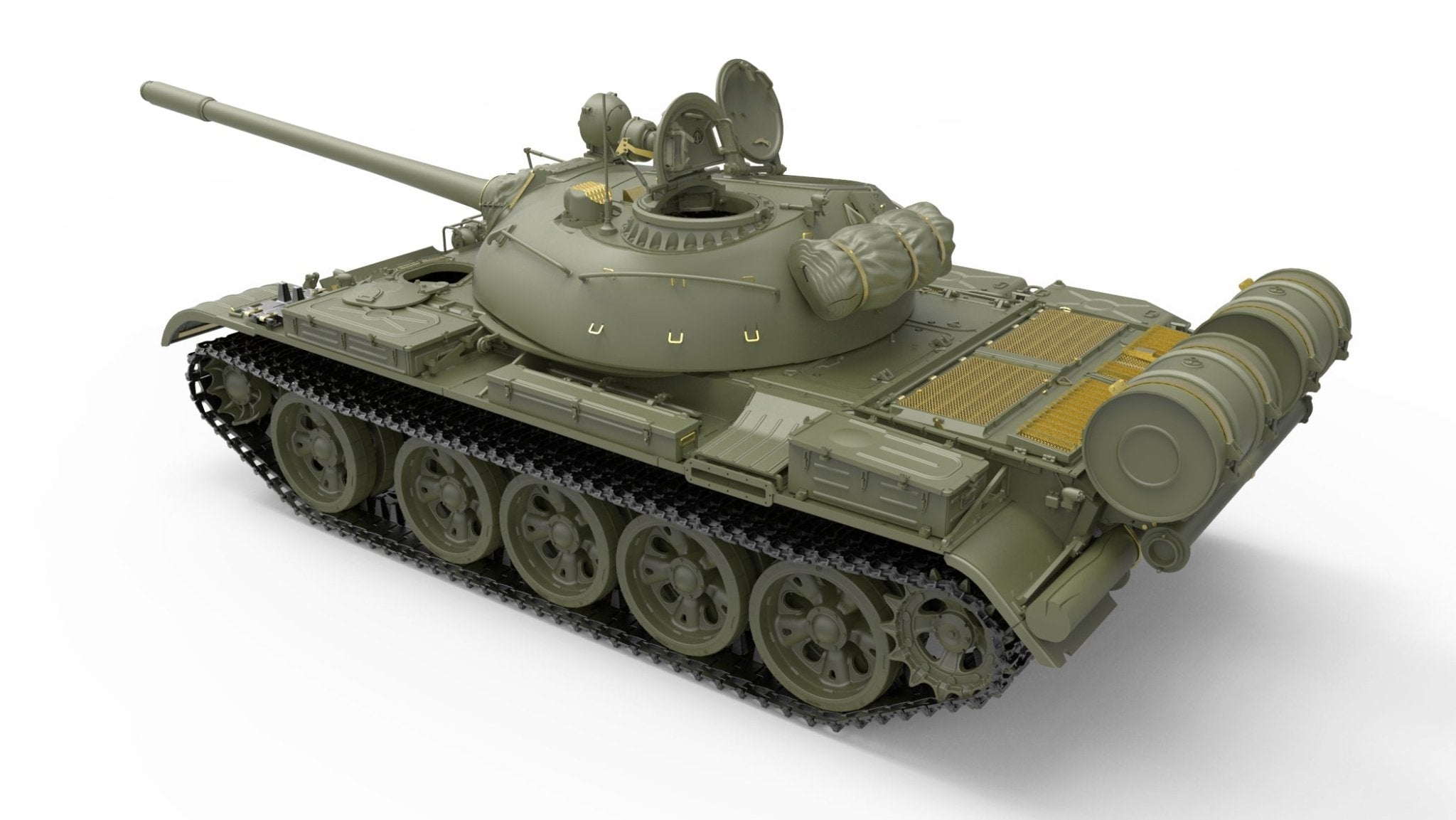 MiniArt 1:35 T-55 Soviet Medium Tank Plastic Model Kit - Battle Born Hobby