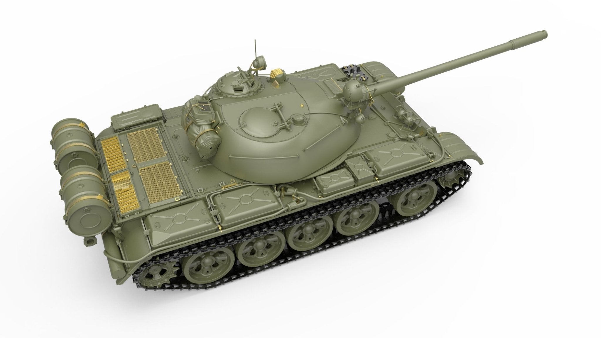 MiniArt 1:35 T-55 Soviet Medium Tank Plastic Model Kit - Battle Born Hobby